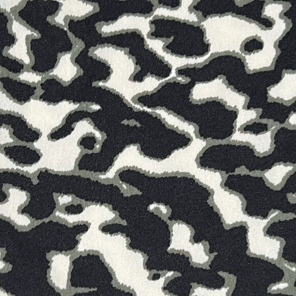 W118 Walter Baker Top Blouse Womens L Multi Tie Front Animal Print Boat Neck NWT - Picture 15 of 17